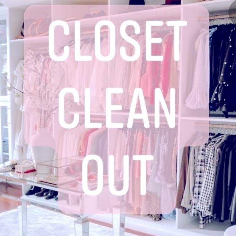 🤍💕CLOSET CLEAN OUT 💕🤍
